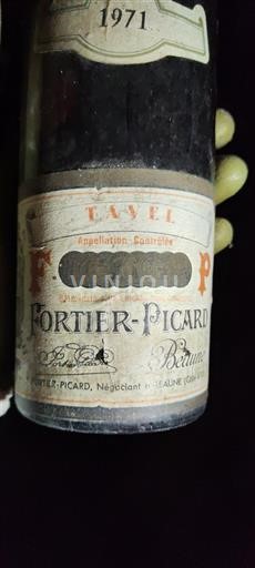Rhône-dalen Tavel Fortier-Picard 1971