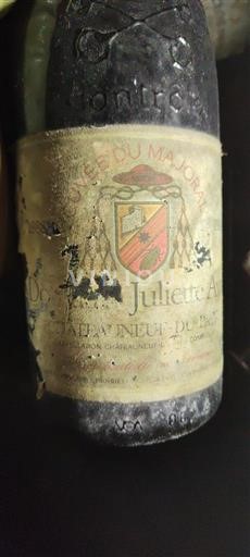 Valle del Ródano Châteauneuf-du-Pape. Clos du Majoral Juliette A. Sin añada