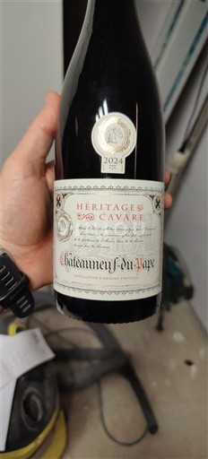 Thung lũng Rhône Châteauneuf-du-pape Héritages de Cavare 2024