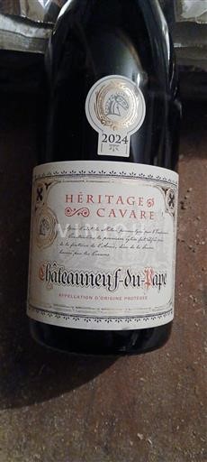 Valle del Ródano Châteauneuf-du-Pape. Héritages de Cavare 2024