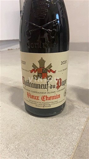 Thung lũng Rhône Châteauneuf-du-pape Vieux Chemin 2020