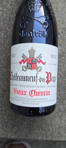 Valle del Ródano Châteauneuf-du-Pape. Vieux Chemin 2020