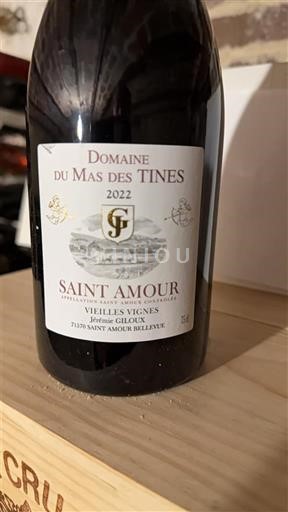 Beaujolais Saint-Amour Domaine Mas des Tines Vieilles Vignes 2022