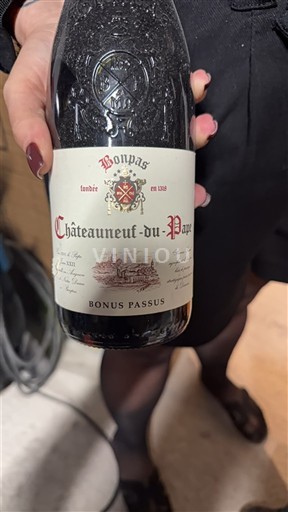 Údolí Rhôny Châteauneuf-du-Pape Bonpas Bonus Passus 2020