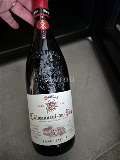 Valea Ronului Châteauneuf-du-Pape Bonpas Bonus Passus 2020