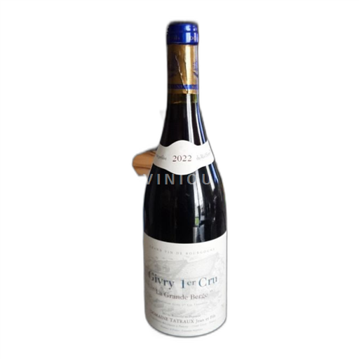 Burgundi Givry Premier Cru Domaine Tatraux Jean et Fils La Grande Berge 2022