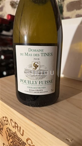 Bourgogne Pouilly-fuissé Domaine Mas des Tines Vieilles Vignes 2018