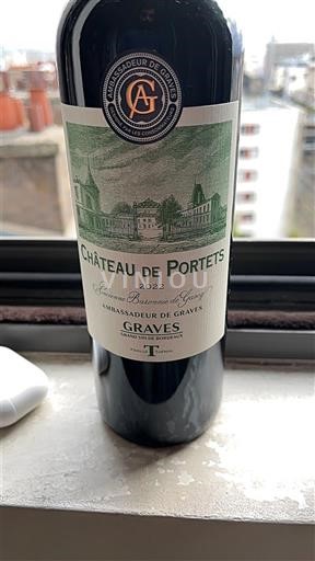 Burdeos Graves Château Portets Ambassadeur de Graves 2022
