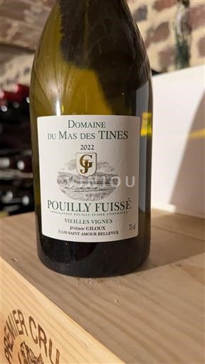 Bourgogne Pouilly-fuissé Premier Cru Domaine Mas des Tines Vieilles Vignes 2022