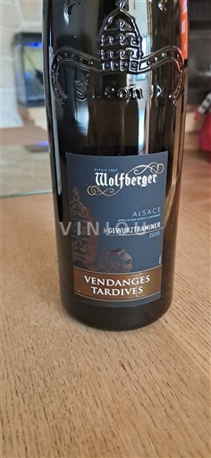 Alsácia Vendanges Tardives Wolfberger Gewurztraminer 2020