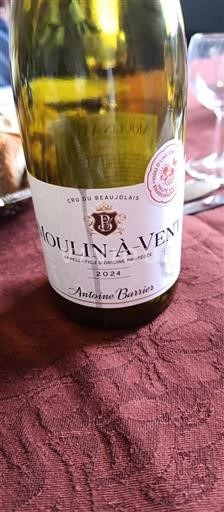 Beaujolais Moulin-à-vent Cru Antoine Barrier 2024