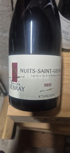 Burgundija Nuits-Saint-Georges Domaine Yannick Debray 2022