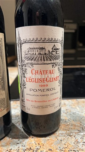 Bordeaux Pomerol Château L'Église-Clinet 1993