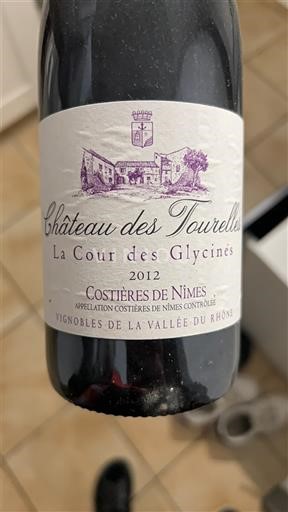 Rhône Valley Costières de Nîmes Château Des Tourelles La Cour des Glycines 2012