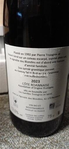 Loiredalen Côte-roannaise Les Blondins 2023