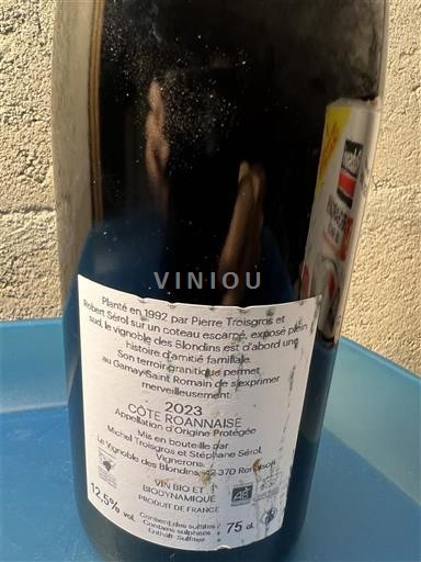 Thung lũng sông Loire Côte-roannaise Les Blondins 2023