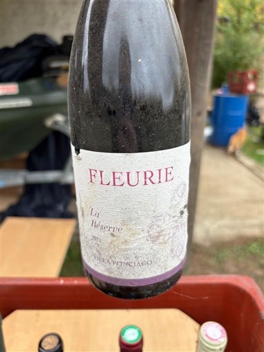 Beaujolais Fleurie Domaine Chavy La Réserve 2018