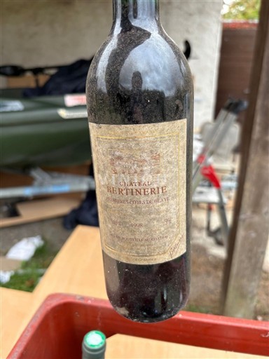 Bordeaux Blaye-Côtes-de-Bordeaux Château Bertinerie 2009