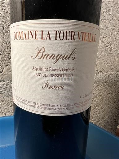 Roussillon Banyuls Domaine La Tour Vieille Reserva Không niên vụ