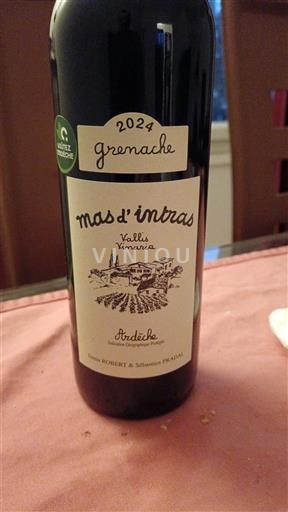 Alpes và các vùng Rhodanien Ardèche Mas Intras Vallis Vinaria 2024