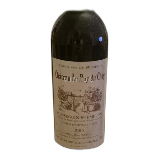 Bordeaux Puisseguin-saint-émilion Château Le Puy du Chay 1995