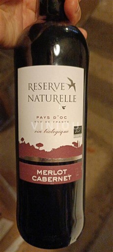 Languedoc-Roussillon Pays d'Oc Réserve Naturelle Merlot Cabernet Non-Vintage