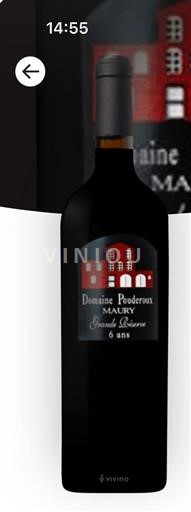 Roussillon Maury Domaine Pouderoux Grande Réserve 6 ans Ikke årgangsbestemt