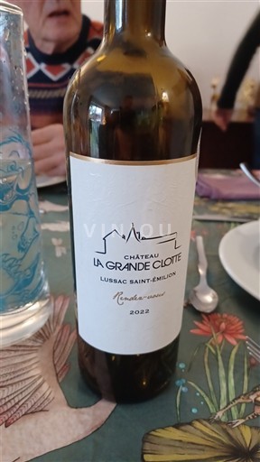 Бордо Люссак-Сент-Емільйон Château La Grande Clotte 2022