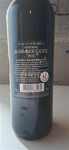 Bordo Лусак-Сент-Емилион Château La Grande Clotte 2022