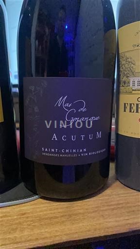 Languedoc Saint-Chinian Mas de Cynanque Acutum 2021