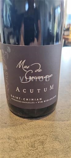 Langvedok Saint-Chinian Mas de Cynanque Acutum 2021