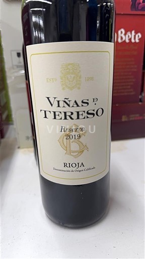La Rioja rioja Viñas de Tereso Reserva 2019