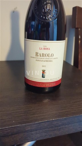 Piemonte Barolo Fontanafredda Vigna La Rosa 2015