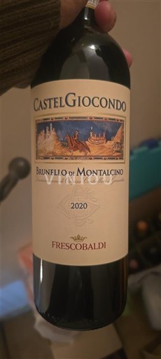 Tuscan Wines Brunello di Montalcino CastelGiocondo 2020