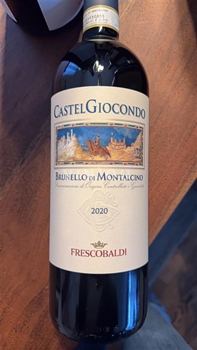 Toscane Brunello di Montalcino CastelGiocondo 2020