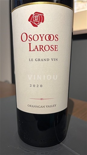 Columbia Británica Valle de Okanagan Osoyoos Larose Le Grand Vin 2020