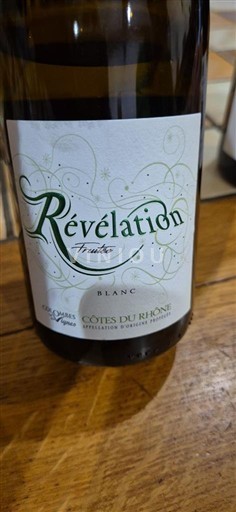 Valle del Ródano Côtes del Ródano Colombier Révélation Fruité Sin añada