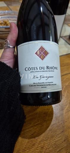 Thung lũng Rhône Côtes-du-rhône Cave des Vignerons de Rochegude Les Garrigues Không niên vụ