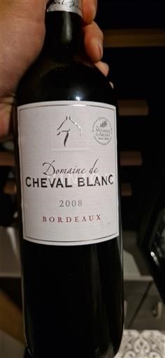 Bordeaux Domaine Cheval Blanc 2008