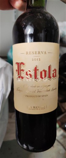 Castilla-La Mancha La Mancha Estola Reserva 2012