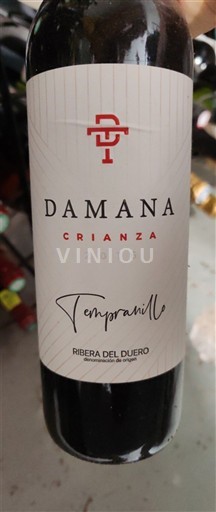 Kastilien och León Ribera del Duero Damana Crianza 2016