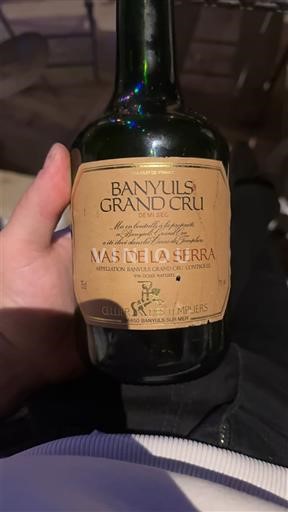 Roussillon Banyuls Grand Cru Grand Cru Cellier des Templiers Mas de la Serra 1985