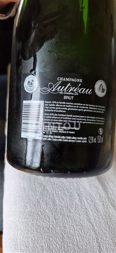 Champaña Champán Premier Cru Autréau Sin añada