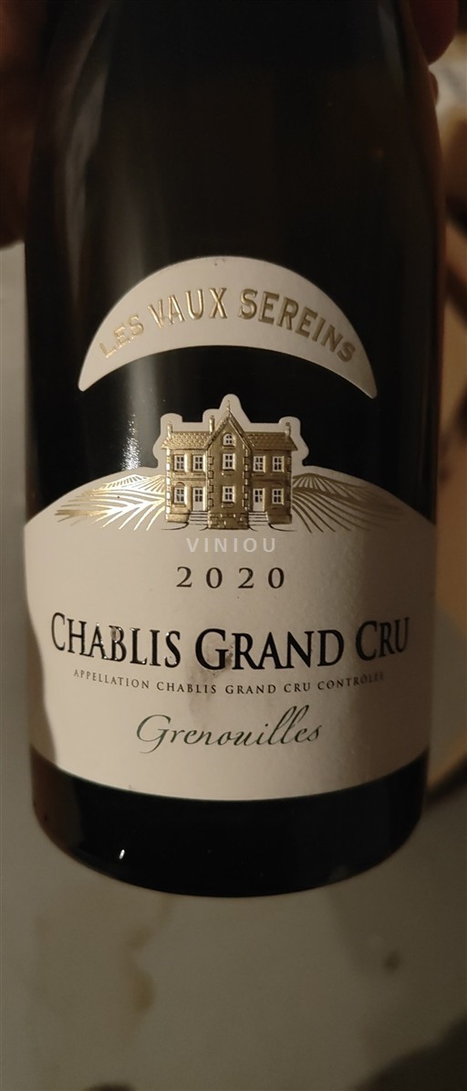 Bourgogne Chablis Grand Cru Les Vaux Sereins Grenouilles 2020