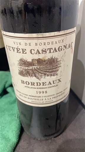 Bordeaux Castagnac Castagnac 1998