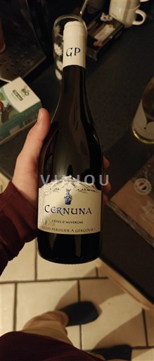 Vallée de la Loire Côtes-d'Auvergne GP (Gilles Persilier à Geroux) Cernuna Non Millésimé