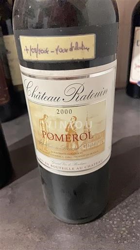 Bordeaux Pomerol Château Ratouin 2000