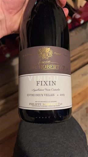 Bourgogne Fixin Philippe Robert et Fils Entre Deux Veilles 2023