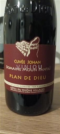 Rhônedalen Ospecificerad Domaine Moun Pantai Johan 2022