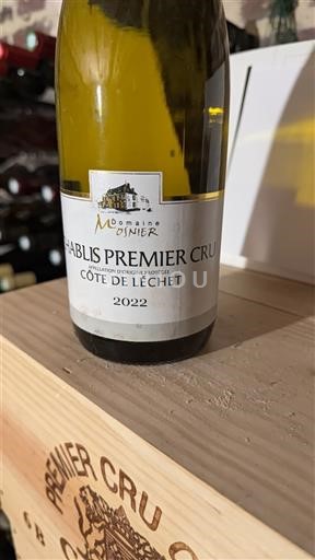Burgundi Chablis Premier Cru Domaine Mosnier Côte de Léchet 2022